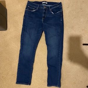 levi’s classic mid rise skinny jeans